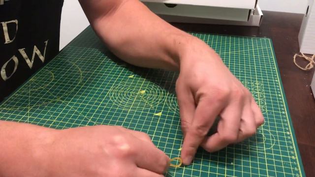 Creating A Knot On The Rubber Band For UGEARS Models