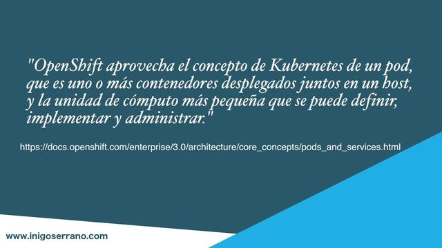 Que es un Pod en OpenShift ? #17 смотреть онлайн