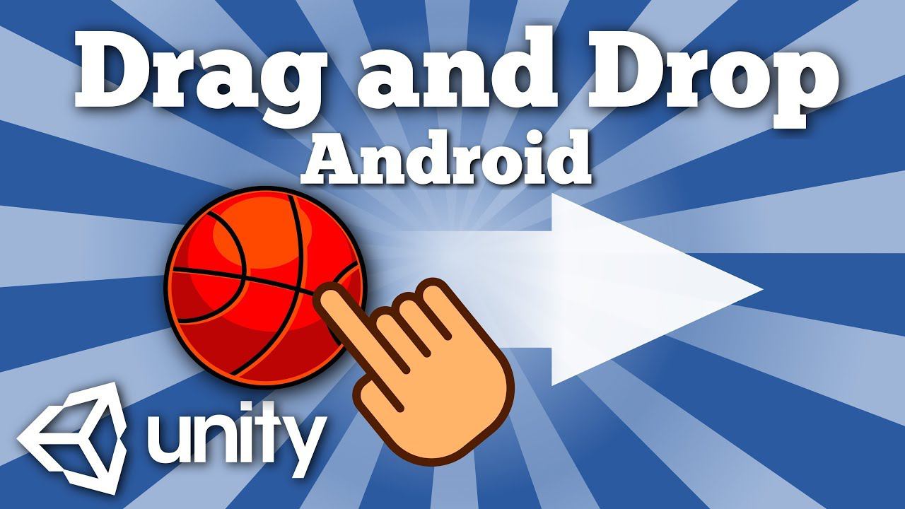 How to drag and drop game object in Android Unity game | Unity 2D tutorial смотреть онлайн