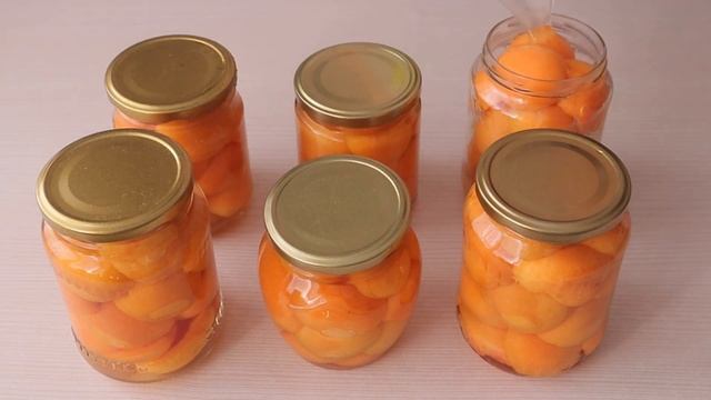 И 50 банок будет мало! Абрикосы в сиропе дольками на зиму. Сочные и сладкие! Заготовки на зиму смотреть онлайн