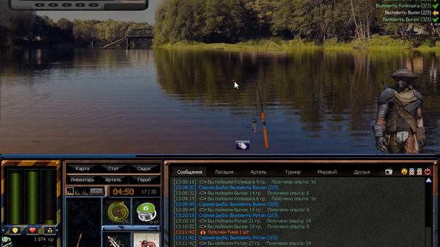 Atom Fishing - ЕЩЕ ОДИН СИМУЛЯТОР РЫБАЛКИ!!! смотреть онлайн