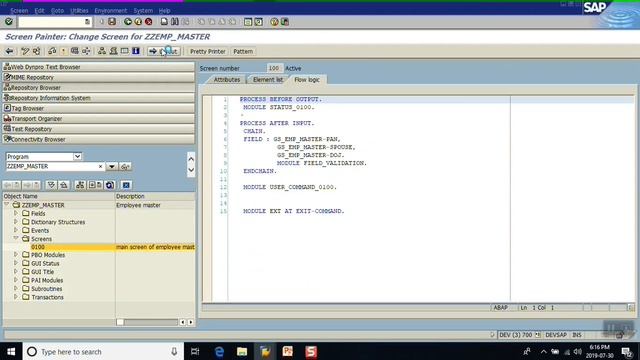 6 upper/lower case control and - ve sign for amount on screen in sap abap module pool programming смотреть онлайн