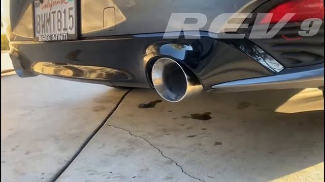 Rev9 CB-441A SoundClip Infiniti Q60 2017-21 FlowMaxx Stainless Axle-Back Exhaust System смотреть онлайн