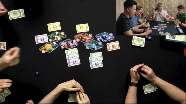 Играем на корову. Настольная игра Лас - Вегас впятером. смотреть онлайн