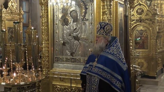 24.10.2018 Всенощное бдение. Иерусалимской иконы Божией Матери. смотреть онлайн