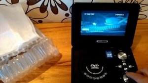 Многофункциональный Портативный Телевизор DVD, USB проигрыватель в авто