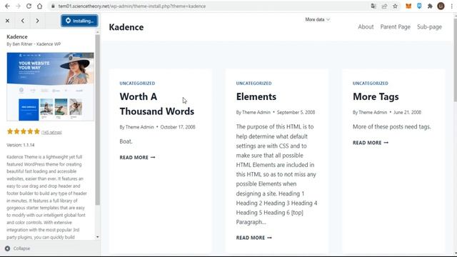 Lesson 37: How to Choose and Activate your WordPress Theme смотреть онлайн