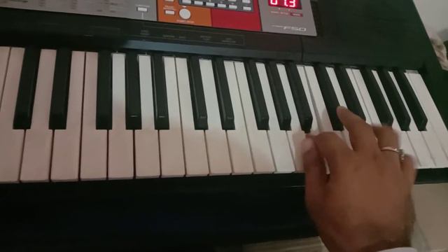 Aane se us ke aay bahaar on piano | Yamaha Psr f50 by Sajid Ali смотреть онлайн