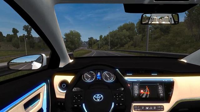 Toyota Corolla - Euro Truck Simulator 2 смотреть онлайн