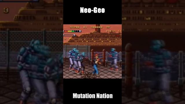 MUTATION NATION #shorts #retrogaming #arcade #neogeo смотреть онлайн