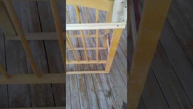 Аналой церковный из детской кроватки за пару часов. смотреть онлайн