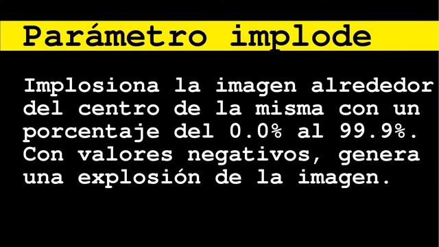 Tutorial ImageMagick parametro implode смотреть онлайн