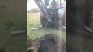 Колесный экскаватор,МТЗ 80