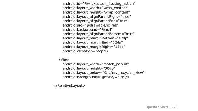 Android : Not able to add empty view below Recyclerview смотреть онлайн