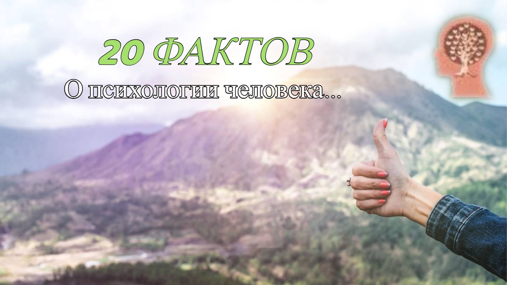 20 интересных и простых фактов о психологии человека (Полезно знать). смотреть онлайн