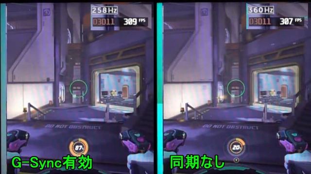 Alienware AW2521H　360Hz＆G-Syncを同期なしと比較 смотреть онлайн