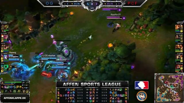 ASL Testturnier - Tag1 - Match #1 OG vs PCF смотреть онлайн