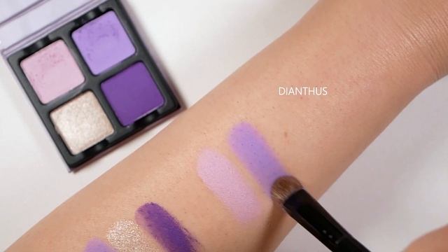 VISEART Lavande Petits Fours Palette Live Swatches смотреть онлайн