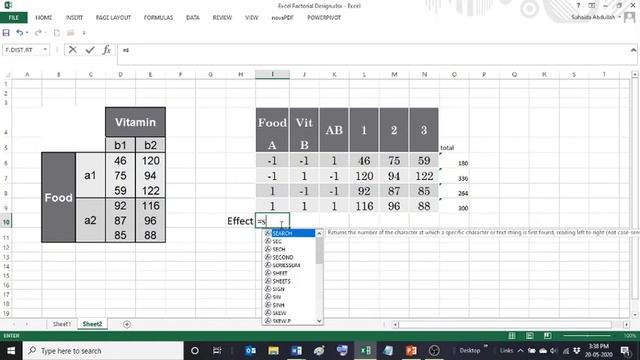 Full Factorial Design_ Effect using excel смотреть онлайн