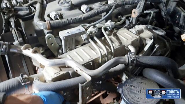 Отключение системы EGR на автомобиле TOYOTA LAND CRUISER PRADO 150 2014 г.в. смотреть онлайн