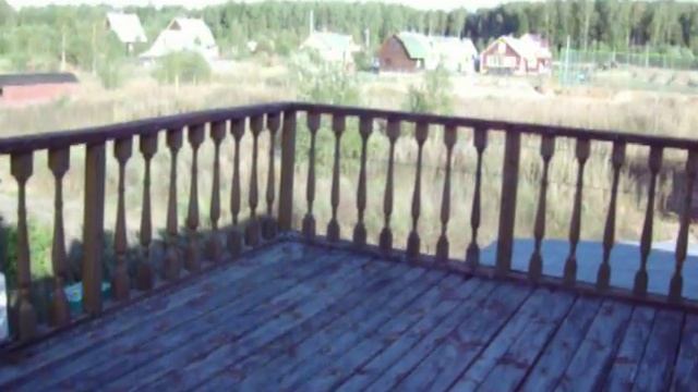 Брусовой дом мансарда с балконом смотреть онлайн