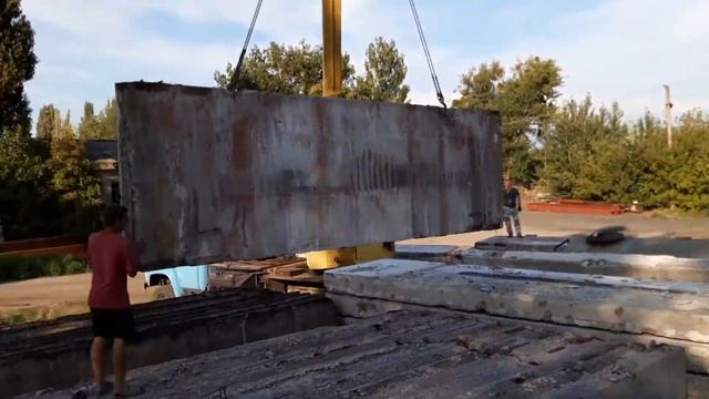 Ангар 120/30 Погрузка панелей смотреть онлайн