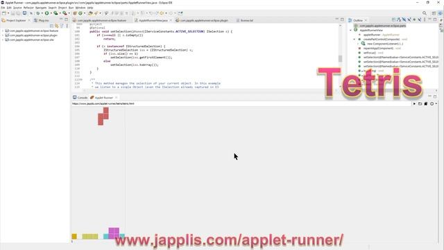 More Eclipse Possibilities with Applet Runner 2.0.0 plugin смотреть онлайн