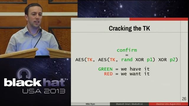 Black Hat 2013 - Bluetooth Smart: The Good, the Bad, the Ugly, and the Fix! смотреть онлайн