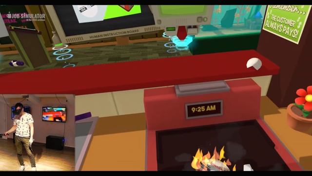 Работник года или упоротый в Job Simulator VR смотреть онлайн