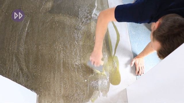 Контактний клей TKK FIX 41. Як приклеїти лінолеум. смотреть онлайн