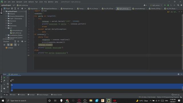 How to connect an Arduino Sensor in Python - #LearningPython 25 смотреть онлайн