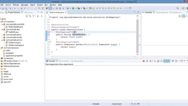 Spring Boot Application With MongoDB смотреть онлайн