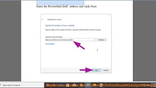 Upload/ download file to PrivateMail cloud via Windows 10 WebDAV смотреть онлайн