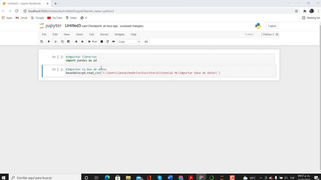 ¿Cómo importar un archivo de texto CSV a Python? смотреть онлайн