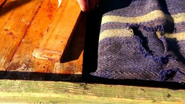Чистка гнезд от прополиса и воска ☆ Отбор рамок на перетопку смотреть онлайн