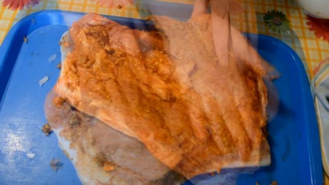 Свиной подчерёвок в духовке. Смачный. смотреть онлайн