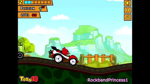 Angry Birds Videos - Angry Birds Car Racing Game смотреть онлайн