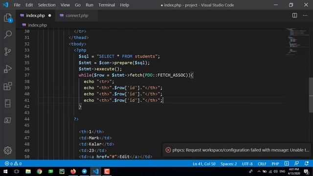 PHP Data Object (PDO): CRUD Project Part 02 смотреть онлайн