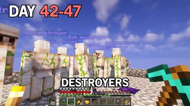 I Survived 100 Days on ONE LUCKY BLOCK in Hardcore Minecraft! смотреть онлайн