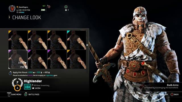 All Highlander gear/weapons (Year 4 Season 1) - For Honor смотреть онлайн