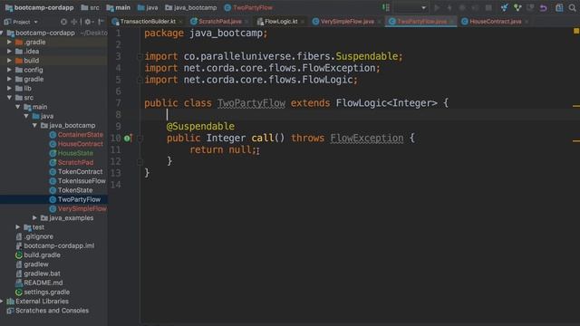 Corda Bootcamp Lesson 16: Flows API смотреть онлайн