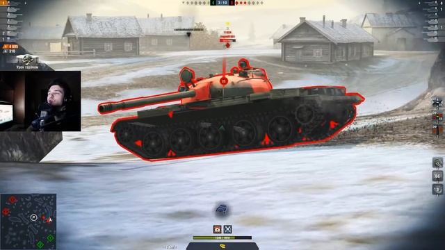 WoT Blitz - Как набить ТОП урон. Игра от союзников- World Of Tanks Blitz (WoTB)