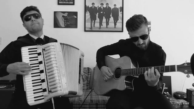THE GODFATHER THEME - Accordion and acoustic guitar COVER смотреть онлайн