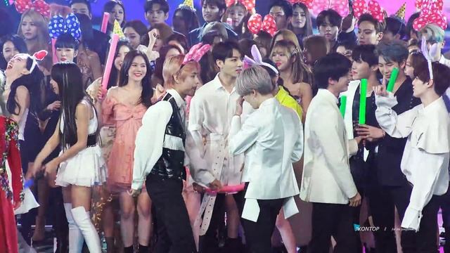 【181228 KBS 가요대축제 】아모르파티 엔딩BTS 정국 Focus