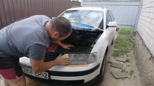 Полировка фар фольксваген своими руками в домашних условиях.