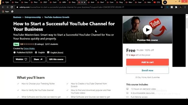 Free udemy paid course with certificate |Free Online Courses with Certificates | best premium cours смотреть онлайн