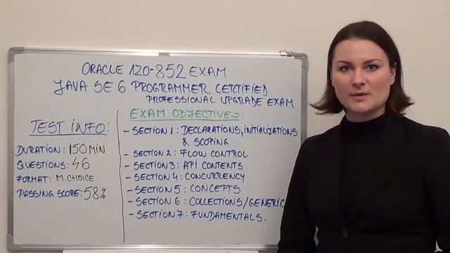 1Z0-852 - Java Standard Test Edition6 Exam Programmer Questions смотреть онлайн