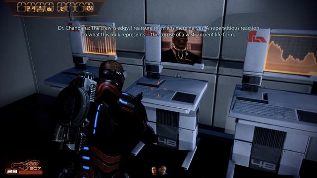 Mass Effect 2 Gameplay - Infiltrator (Part 34 - Derelict Reaper) - Legion Mission (Note 2) смотреть онлайн