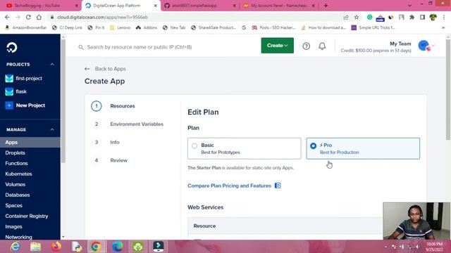 How To Create Flask Web App In Digital Ocean Using App Deployment смотреть онлайн
