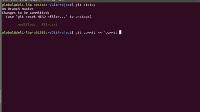 Git commit command смотреть онлайн